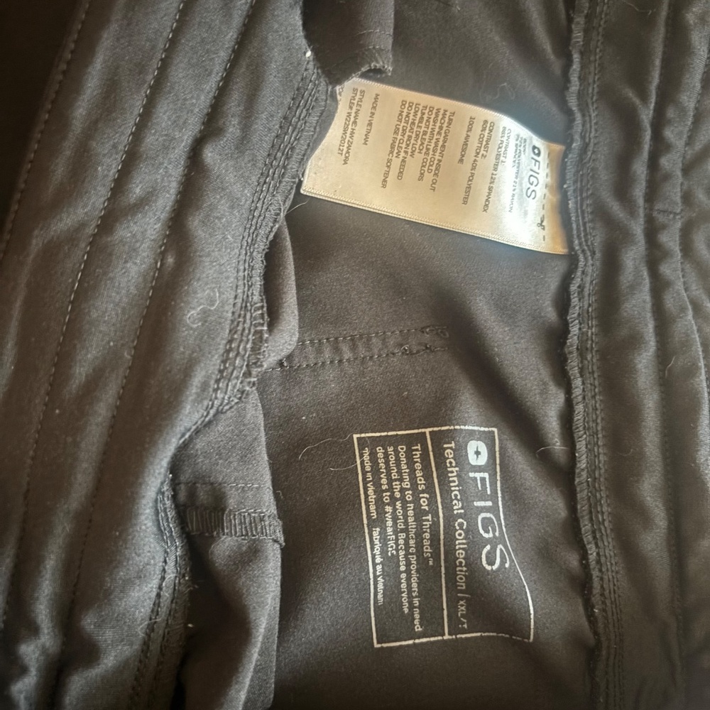 Figs High Waisted Zamora Jogger Scrub Pants XXL Tall - Picture 2 of 3